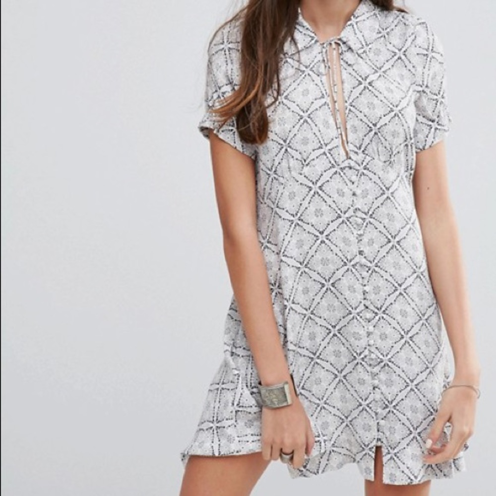 Free People Printed Dress